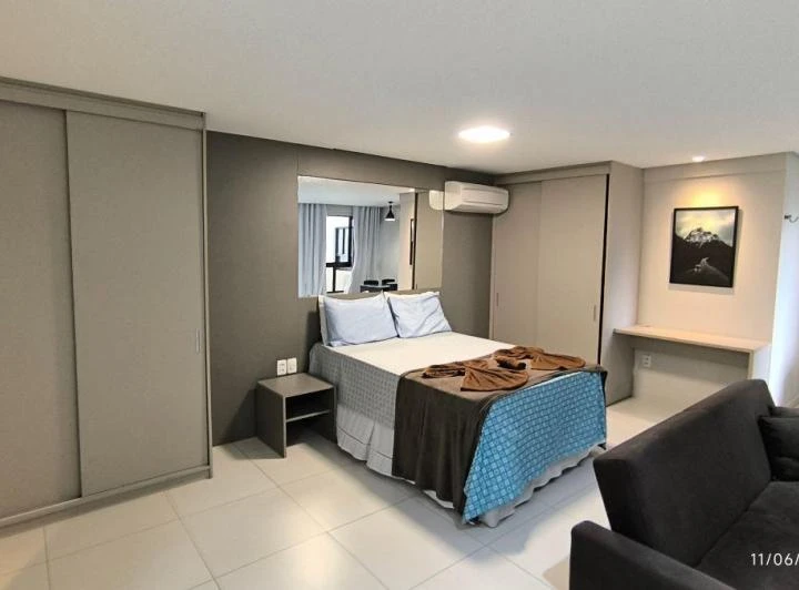 Furnished 50 m² apartment with 1 bedroom and 1 parking spot — photo 4