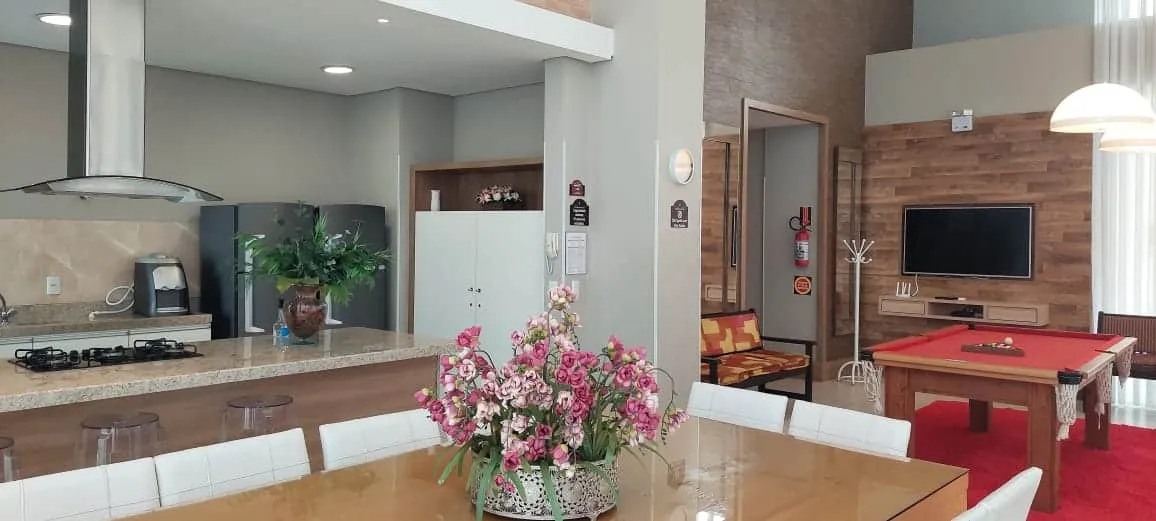 Furnished 129 m² apartment with 3 bedrooms and 1 parking space — photo 46