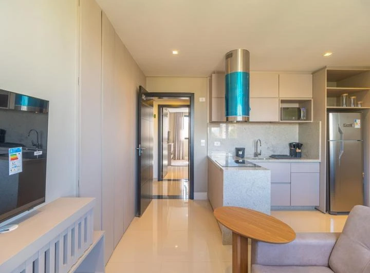 Apartamento de 1 dormitorio con cocina de concepto abierto — photo 8