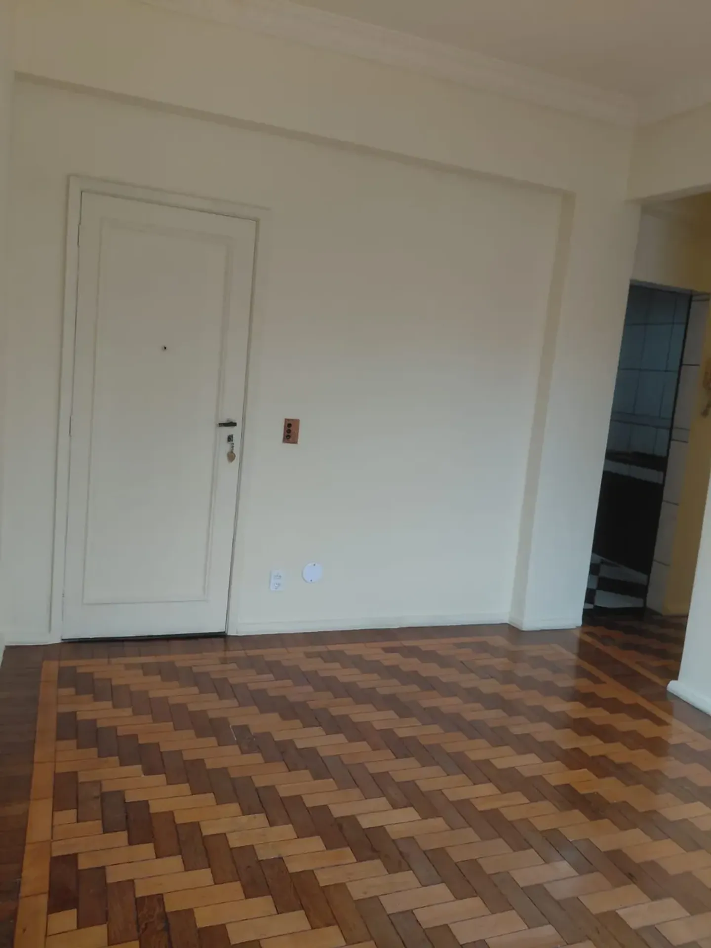 Wood or laminate floors in a 2-bedroom apartment, 50 m²