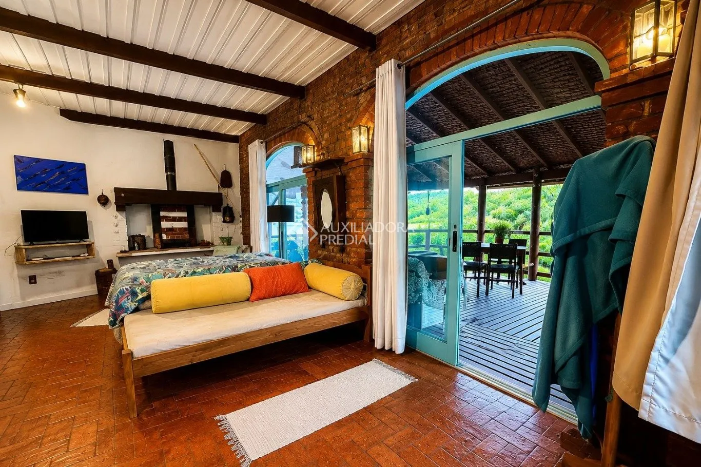 Chalet amueblado con 1 dormitorio y parrilla en la terraza — photo 9