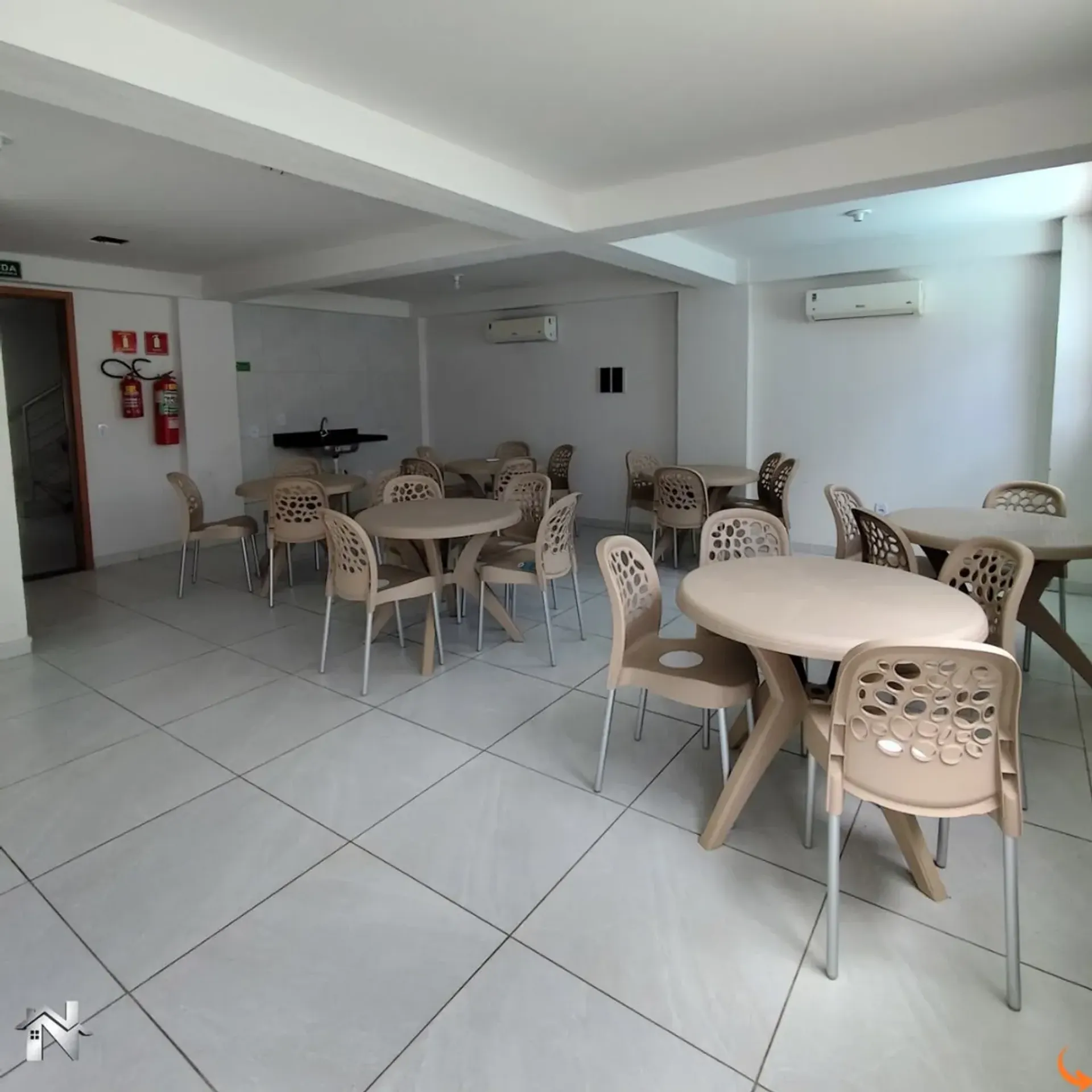 2-bedroom apartment in a building with a pool — photo 8
