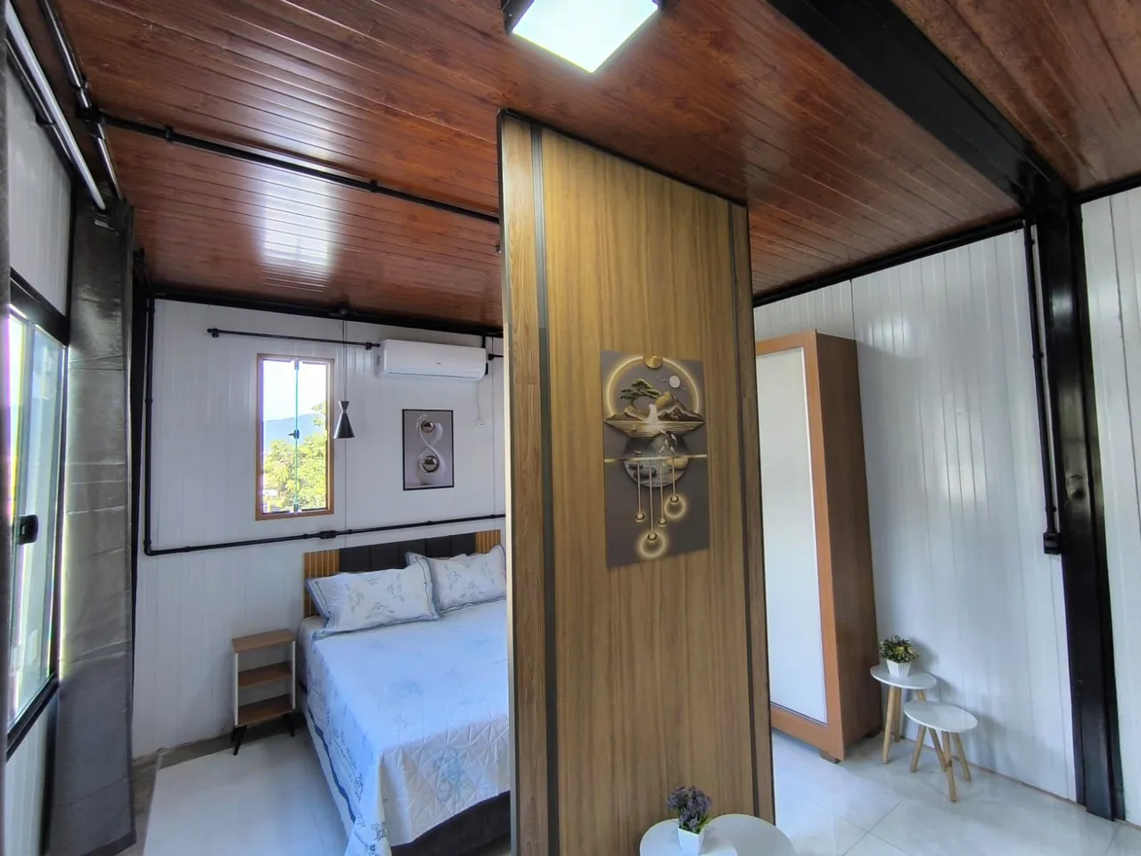 Mountain view in a one-bedroom house, 36 m² — photo 9