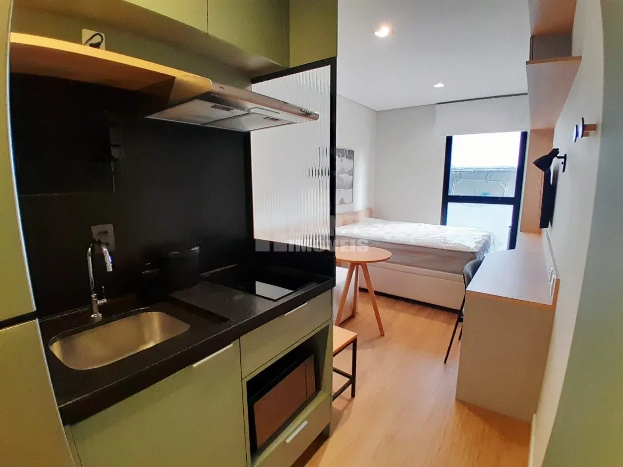 Furnished 21 m² studio with balcony grill — photo 2
